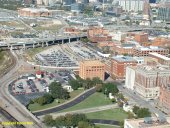 Dealey Plaza vue du sommet de Reunion Tower